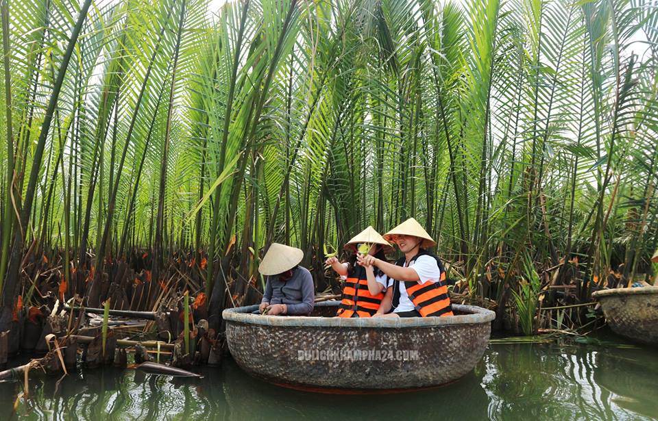 Bay Mau Cam Thanh Coconut Forest, Hoi An