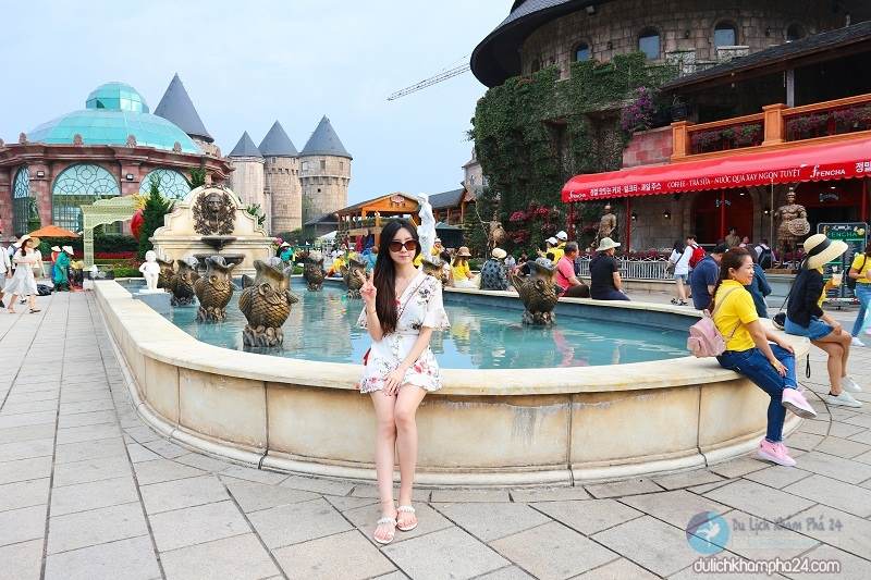 Traveling to Danang should take 1 day to fully explore Ba Na Hills tourist area