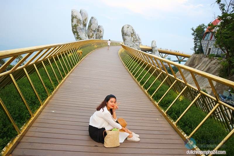 Da Nang tourism probably no one missed the golden bridge