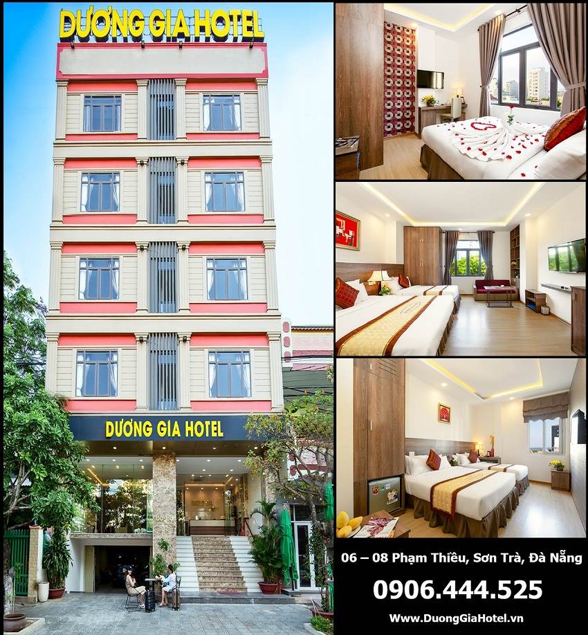 Duong Gia Hotel 3 Star Danang cheap location beautiful