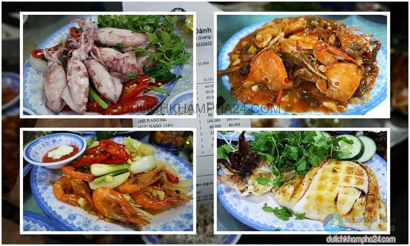 Da Nang tourism should choose to eat at Nam Danh Seafood