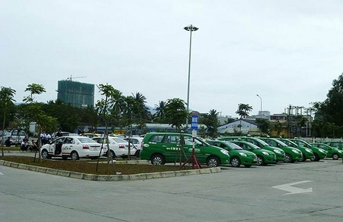 Taxis are always available at Danang airport